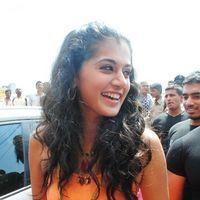 Taapsee Pannu - Taapsee and Lakshmi Prasanna Manchu at Opening of Laasyu Shop - Pictures